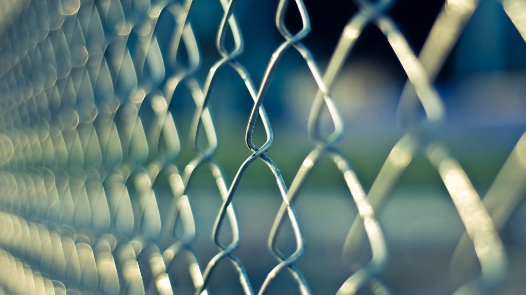 PCI Security Standards - picture of chain link fence